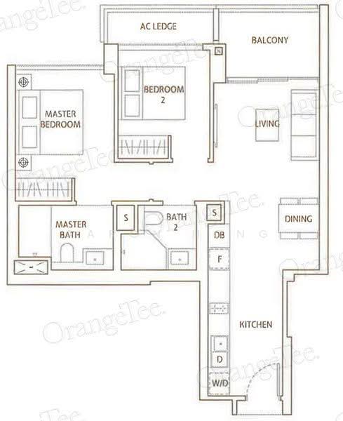 JadeScape, 6 Shunfu Road, 2 Bedrooms, 764 sqft, Condominium For Rent, by Aaron Hong, 24694781 - PropertyGuru.com.sg