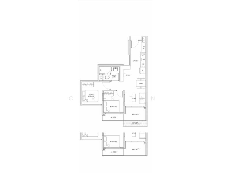 Affinity At Serangoon, 26 Serangoon North Avenue 1, 2 Bedrooms, 624 sqft, Condominium For Rent, by Chris Tan, 24697146 - PropertyGuru.com.sg