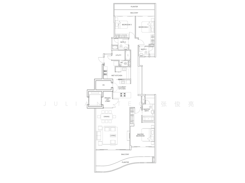 Turquoise, 51 Cove Drive, 3 Bedrooms, 2,088 sqft, Condominium For Rent, by Julian Teo, 24700595 - PropertyGuru.com.sg