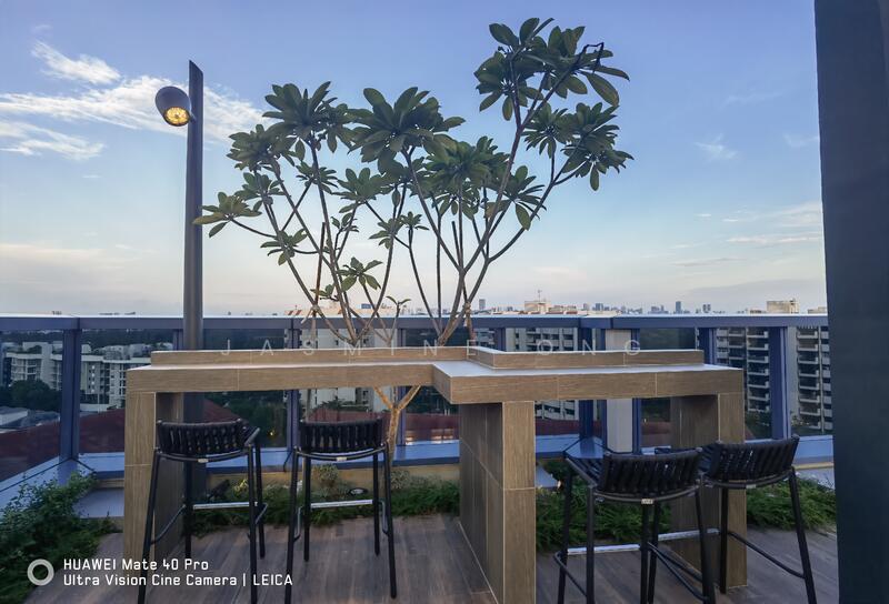 Chill out at this roof top garden for a relax evening