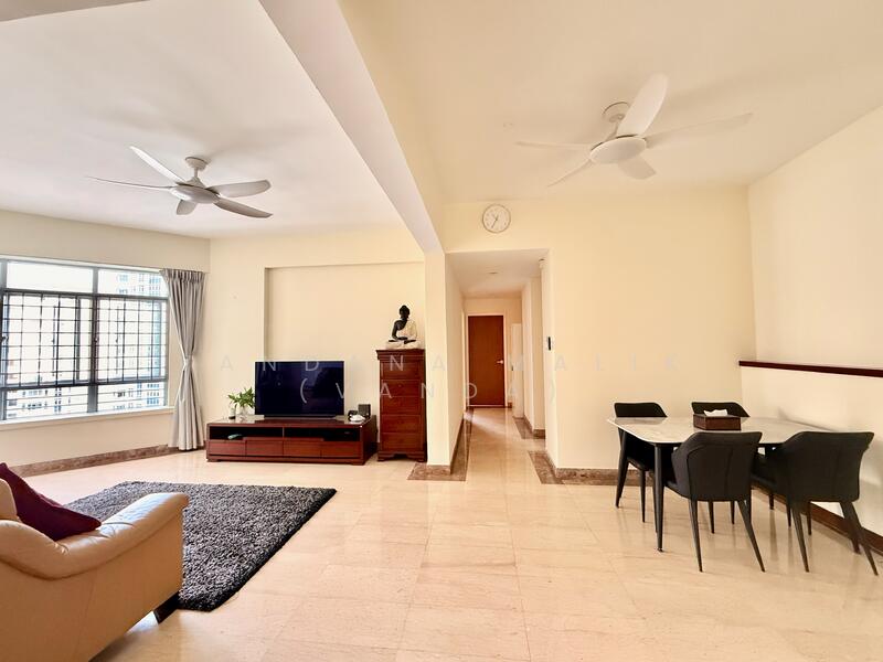 Living and dining room