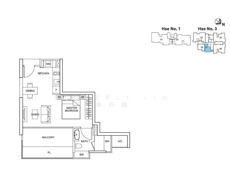 Lincoln Suites, 3 Khiang Guan Avenue, Newton / Novena, 1 Bedroom, 463 sqft, Condominium For Rent, by Kimberly Lim 林梨梅, 24701229 - PropertyGuru.com.sg