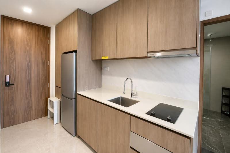 Parc Komo, 963 Upper Changi Road North, Changi Airport / Changi Village, 1 Bedroom, 484 sqft, Condominium For Rent, by Syarif Hadi, 24702871 - Kitchenette - PropertyGuru.com.sg
