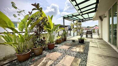 For Sale - Rare 3.5 Storey Corner Terrace at Mimosa for Sale