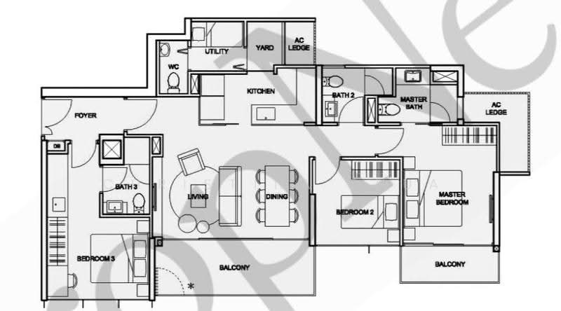 The Tembusu, 107B Tampines Road, Hougang / Punggol / Sengkang, 1 Bedroom, 250 sqft, Condominium For Rent, by Christina Chua, 24706225 - PropertyGuru.com.sg
