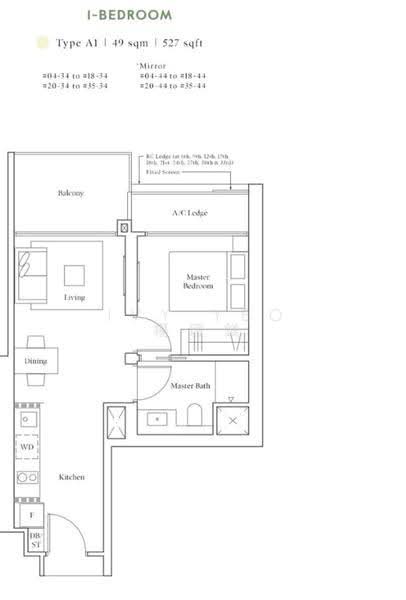 Avenue South Residence, 11 Silat Avenue, Alexandra / Commonwealth, 1 Bedroom, 527 sqft, Condominium For Rent, by Ivy Yeo, 24712606 - PropertyGuru.com.sg