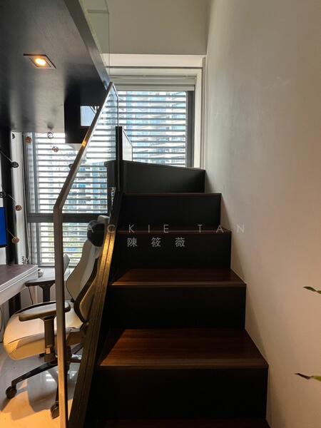 Stairs to loft