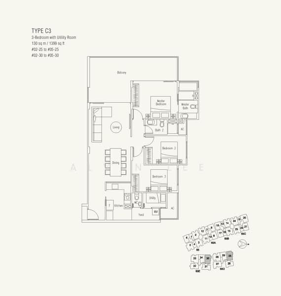 WaterScape @ Cavenagh, 65E Cavenagh Road, 3 Bedrooms, 1,399 sqft, Apartment For Rent, by Alvin Lee, 24716384 - PropertyGuru.com.sg