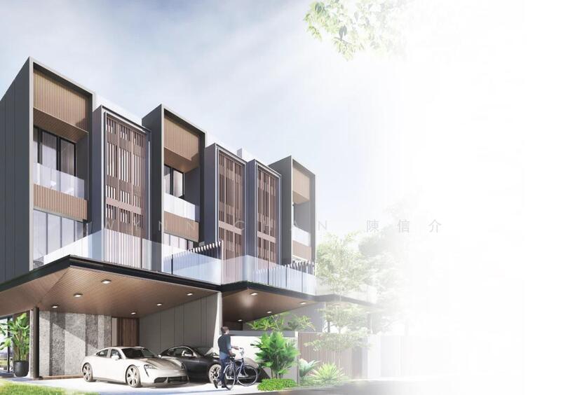 ⭐ D15 ⭐ D'Pavillion Upp East Coast Road A row of 3 brand new terraces