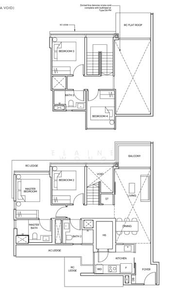Terra Hill, 18 Yew Siang Road, 4 Bedrooms, 1,539 sqft, Condominium For Sale, by Elaine Wong, 24721438 - PropertyGuru.com.sg