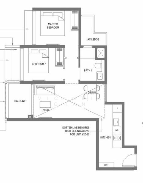 The M, 30 Middle Road, 2 Bedrooms, 667 sqft, Condominium For Rent, by Victoria Chan, 24722128 - PropertyGuru.com.sg