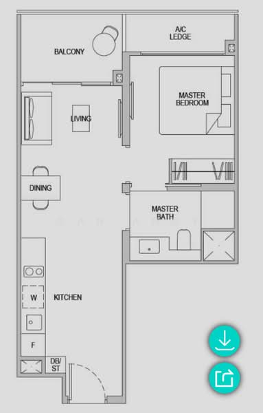 Kopar At Newton, 4 Makeway Avenue, Orchard / River Valley, 1 Bedroom, 517 sqft, Condominium For Rent, by Gan Andy, 24722641 - PropertyGuru.com.sg