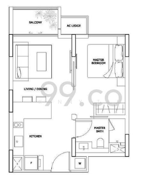 Archipelago, Bedok Reservoir Road, 1 Bedroom, 528 sqft, Condominium For Rent, by Kenny Tan, 24726683 - PropertyGuru.com.sg