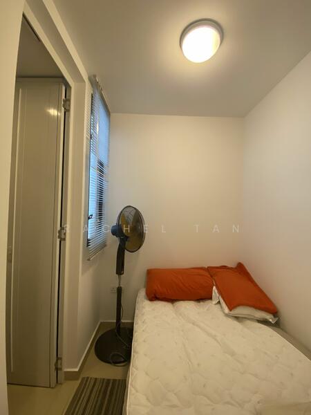 Helper's room with attached toilet