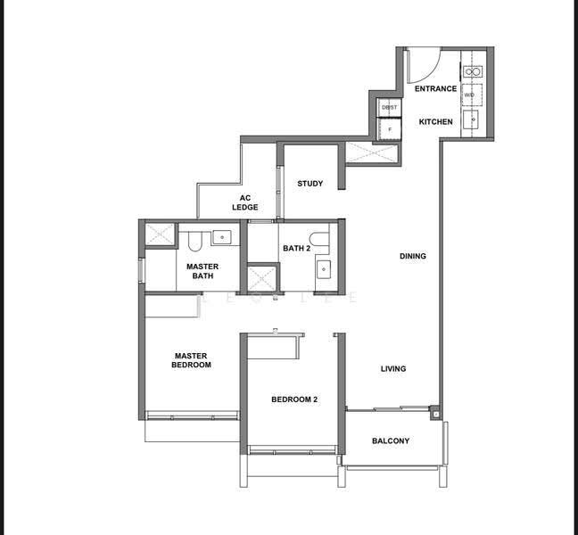 The M, 36 Middle Road, Beach Road / Bugis / Rochor, 2 Bedrooms, 764 sqft, Condominium For Rent, by Leo Lee, 24739844 - PropertyGuru.com.sg