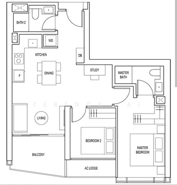 Artra, 12 Alexandra View, 2 Bedrooms, 786 sqft, Condominium For Rent, by Terence Lai, 24741203 - PropertyGuru.com.sg
