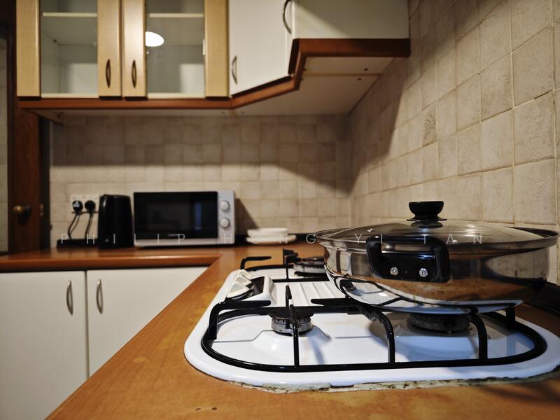 Enclosed Kitchen