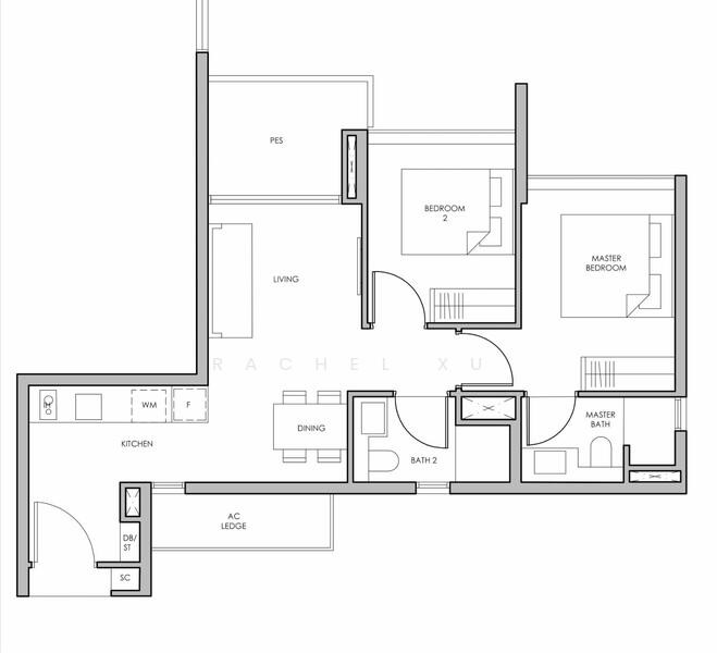 Fourth Avenue Residences, 18 Fourth Avenue, Orchard / Holland (D09-10), Tanglin / Holland / Bukit Timah, 2 Bedrooms, 710 sqft, Condominium For Sale, by Rachel Xu, 24743546 - PropertyGuru.com.sg