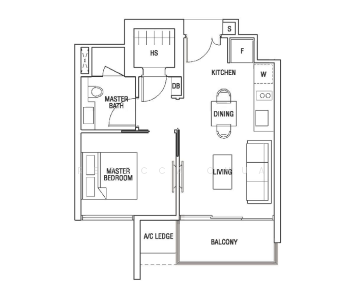 The Scala @ Lorong Chuan, 134 Serangoon Avenue 3, 1 Bedroom, 474 sqft, Condominium For Rent, by Rebecca Chua, 24746303 - PropertyGuru.com.sg