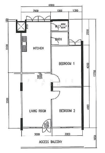 2 Lorong Lew Lian, 2 Lorong Lew Lian, Hougang / Punggol / Sengkang, 2 Bedrooms, 761 sqft, HDB Flat For Rent, by Frankie Poh, 24748179 - PropertyGuru.com.sg