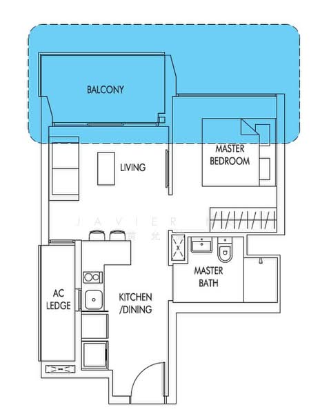 Sol Acres, 6 Choa Chu Kang Grove, 1 Bedroom, 495 sqft, Executive Condominium For Rent, by Javier Ng 黄允健, 24749841 - PropertyGuru.com.sg
