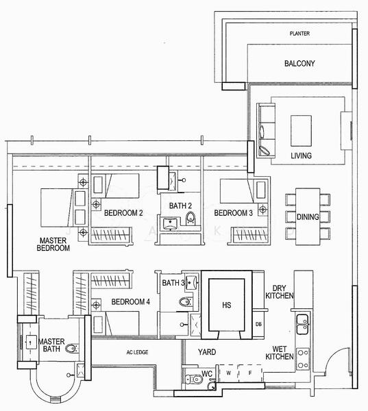 No Owner! Own Bathroom @ Double Bay Residences, Simei Street 4, Room Rental, 118 sqft, Condominium For Rent, by Julian Khoo, 24749989 - PropertyGuru.com.sg