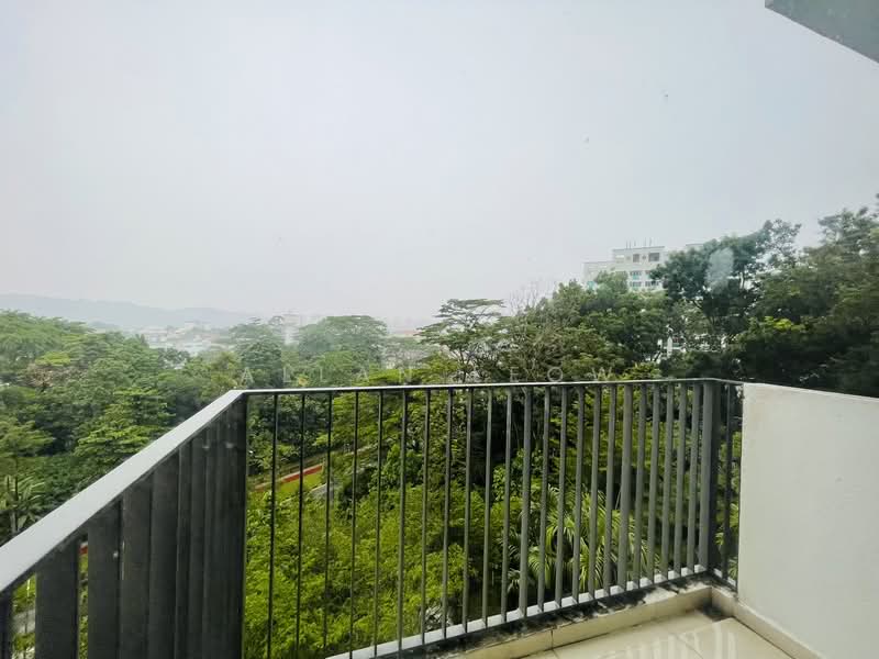 Eco Sanctuary, 65 Chestnut Avenue, 3 Bedrooms, 991 sqft, Condominium For Rent, by Allan Leow, 24751751 - Master Balcony - PropertyGuru.com.sg