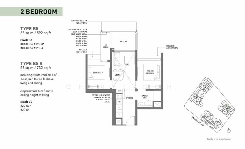 The M, 30 Middle Road, 2 Bedrooms, 592 sqft, Condominium For Sale, by Cheryl Goh, 24757263 - PropertyGuru.com.sg