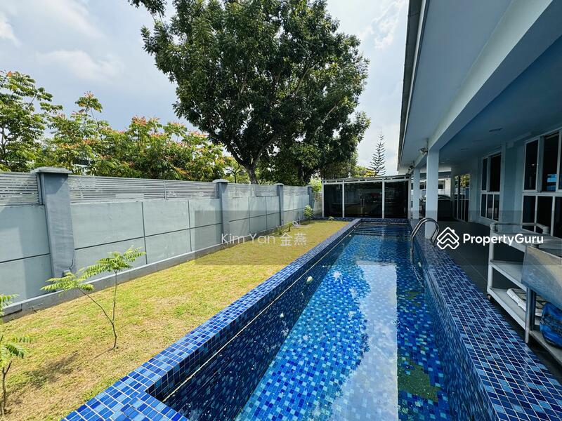 For Sale - Freehold Corner Terrace, 6 Bedrooms ensuite with wardrobes, swimming pool, park 6 cars inside