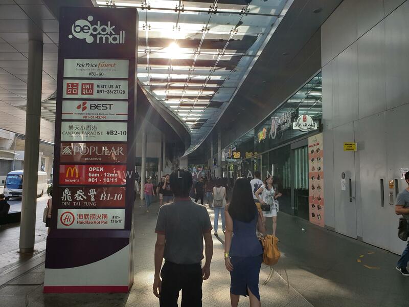 Bus Stop beside the Mall