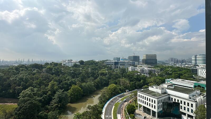 scenic views from living and bedrooms