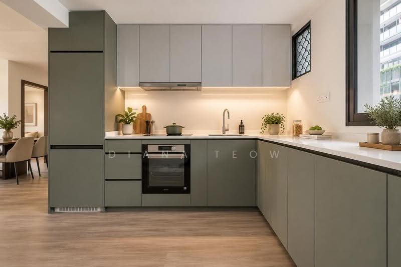 Avenue South Residence, 7 Silat Avenue, Alexandra / Commonwealth, 3 Bedrooms, 947 sqft, Condominium For Sale, by Diana Teow, 24767797 - Kitchen - PropertyGuru.com.sg