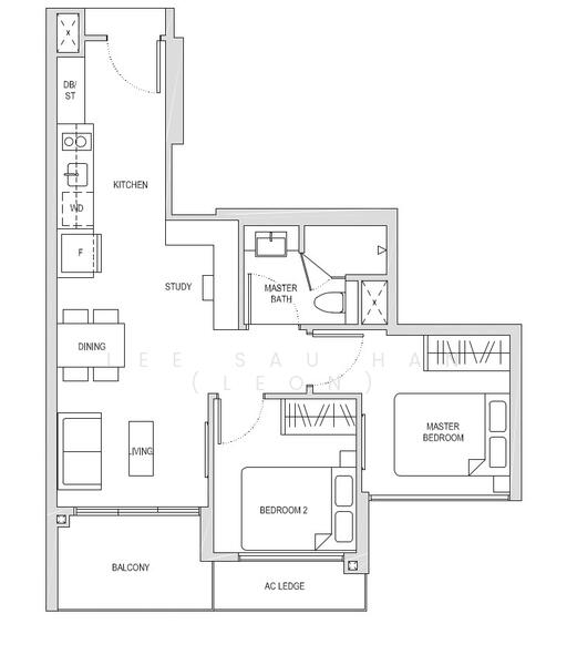 Affinity At Serangoon, 30 Serangoon North Avenue 1, 2 Bedrooms, 624 sqft, Condominium For Rent, by Lee Sau Han (Leon), 24768126 - PropertyGuru.com.sg