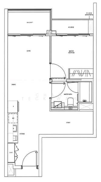 Affinity At Serangoon, 32 Serangoon North Avenue 1, 1 Bedroom, 538 sqft, Condominium For Rent, by Chan Teck Wah, 24769111 - PropertyGuru.com.sg
