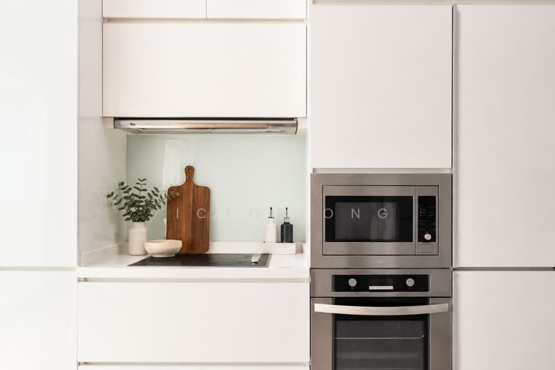 Soleil @ Sinaran, 2 Sinaran Drive, 2 Bedrooms, 936 sqft, Condominium For Sale, by Victor Ong, 24771350 - Kitchen(Image generated with AI) - PropertyGuru.com.sg