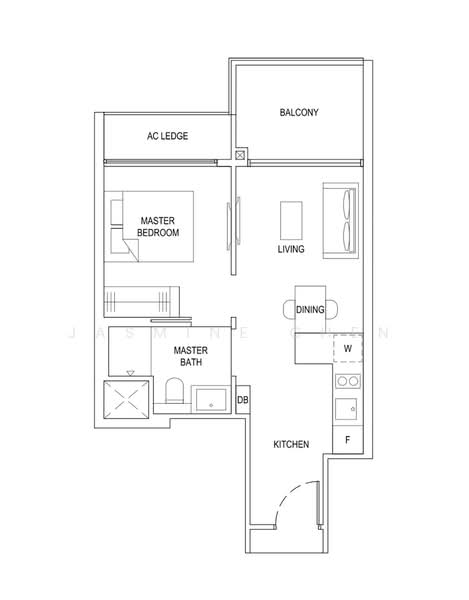 The Florence Residences, 87 Hougang Avenue 2, 1 Bedroom, 484 sqft, Condominium For Rent, by Jasmine Chen, 24774250 - PropertyGuru.com.sg