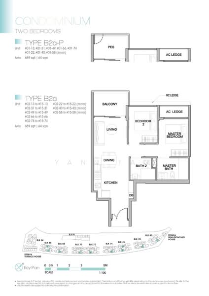 Kingsford Waterbay, 76 Upper Serangoon View, Hougang / Punggol / Sengkang, 2 Bedrooms, 689 sqft, Condominium For Sale, by Yann Tan, 24777172 - PropertyGuru.com.sg