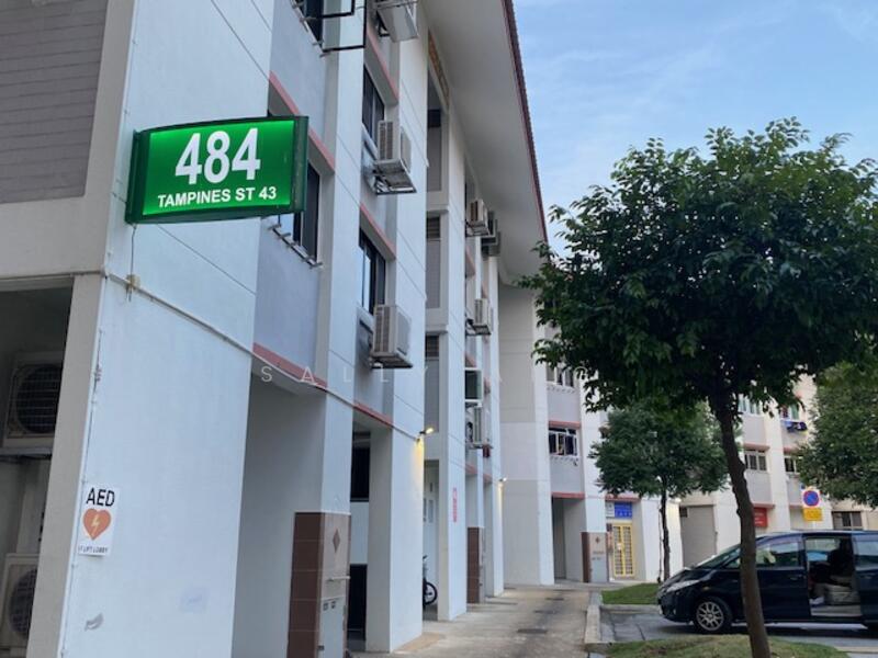 Blk 484 Tampines St 43, Tampines St 43, 1,603 sqft, Shop / Shophouse For Sale, by Sally Ang, 24780040 - CommercialGuru.com.sg