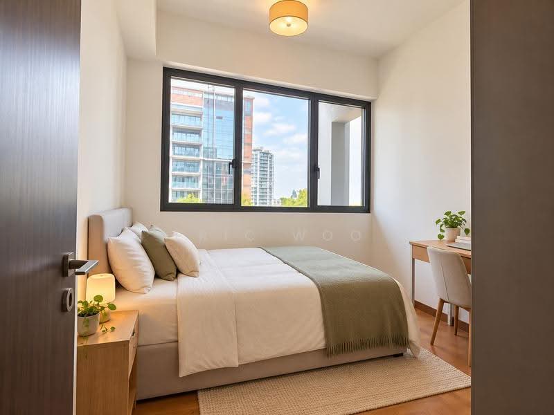 Parc Clematis, 8F Jalan Lempeng, Buona Vista / West Coast / Clementi New Town, 2 Bedrooms, 743 sqft, Condominium For Rent, by Eric Woo, 24780526 - Bedroom - PropertyGuru.com.sg