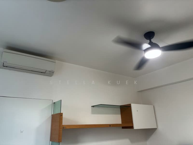 The Mornington, 16 Saint Michael's Road, Room Rental, 270 sqft, Condominium For Rent, by Stella Kuek, 24780537 - Aircon Bedroom With Ceiling Fan - PropertyGuru.com.sg