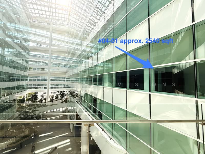 ONE NORTH FUTURISTIC BP OFFICE space suits Corporate HQ, Fintech, Media, tech startups, One North, Fusionopolis: CONTACT: +6596881177, 3,000 sqft, Business / Science Park For Rent, by KOH HOONG TSE (ADRIAN), 24786869 - CommercialGuru.com.sg
