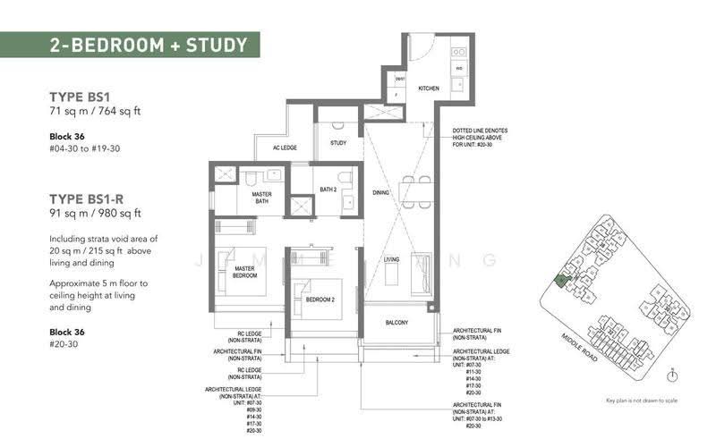 The M, 30 Middle Road, Beach Road / Bugis / Rochor, 2 Bedrooms, 764 sqft, Condominium For Rent, by Jimme Pang, 24789190 - PropertyGuru.com.sg