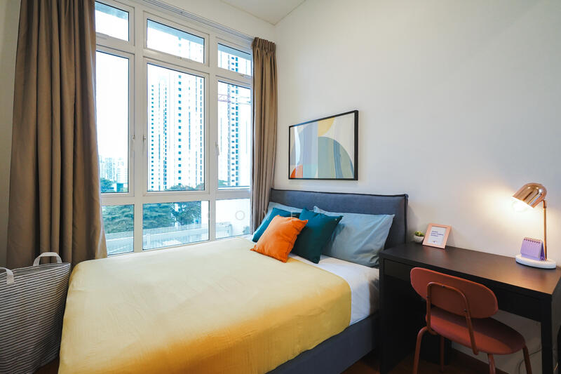 Ritz @ Farrer, 142 Race Course Road, Room Rental, 140 sqft, Apartment For Rent, by Cove, 24789848 - Pink room - PropertyGuru.com.sg