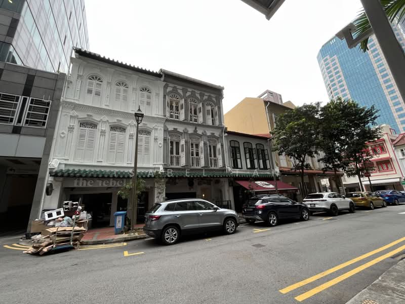Telok Ayer street Shophouse space, Stanley Street/Boon Tats/Amoy Street, 1,650 sqft, Shop / Shophouse For Rent, by Isabel Tan, 24791573 - CommercialGuru.com.sg