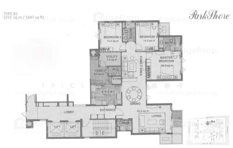 Parkshore, 201 Tanjong Rhu Road, East Coast / Marine Parade, 3 Bedrooms, 1,647 sqft, Condominium For Rent, by Tricia Tan, 24793513 - PropertyGuru.com.sg
