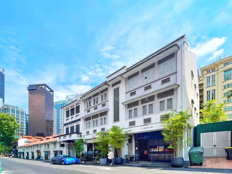 Whole 3 Storey Shophouse with Roof Terrace at Club Street, Club Street