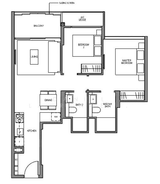 Martin Modern, 8 Martin Place, 2 Bedrooms, 764 sqft, Condominium For Rent, by Daniel Lawrence Lim 林致瑜, 24801351 - PropertyGuru.com.sg