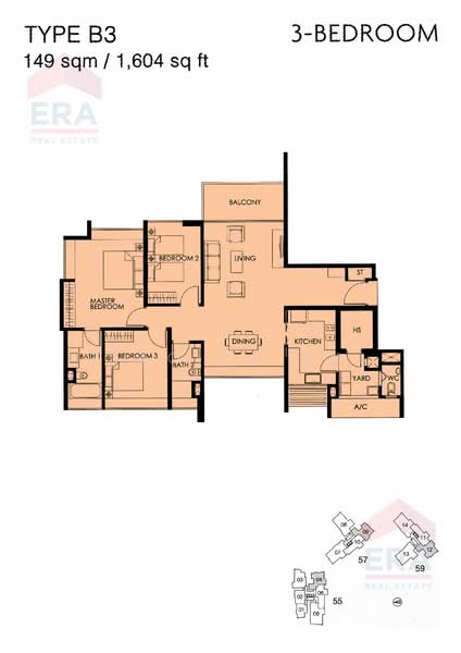 The Seafront on Meyer, 57 Meyer Road, 3 Bedrooms, 1,604 sqft, Condominium For Rent, by Qiao Ya Rui, 24804013 - PropertyGuru.com.sg