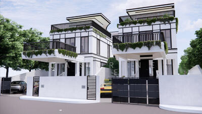 For Sale - ⭐⭐LANDED7772 @ BLACK & WHITE STYLISH DETACHED HOME WITH LIFT