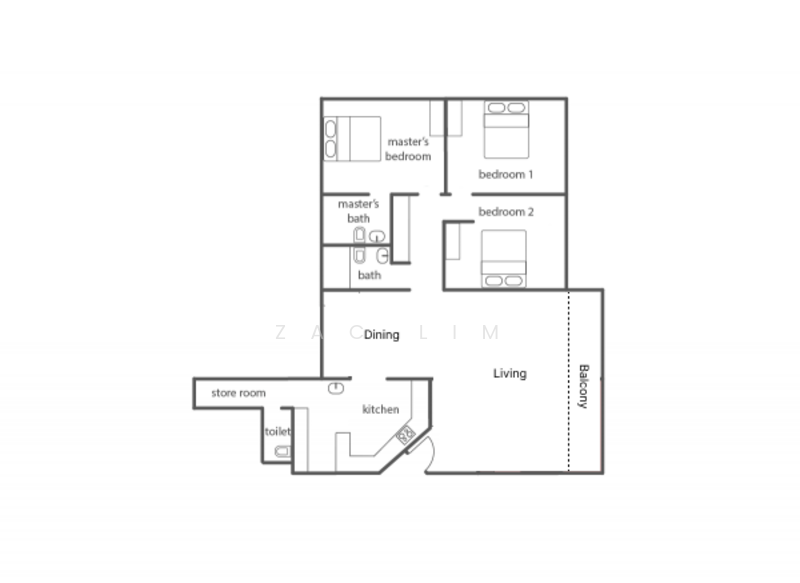 Lagoon View, 5000N Marine Parade Road, Room Rental, 300 sqft, Apartment For Rent, by Zac Lim, 24811978 - PropertyGuru.com.sg